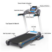 Load image into Gallery viewer, New noble foldable treadmill