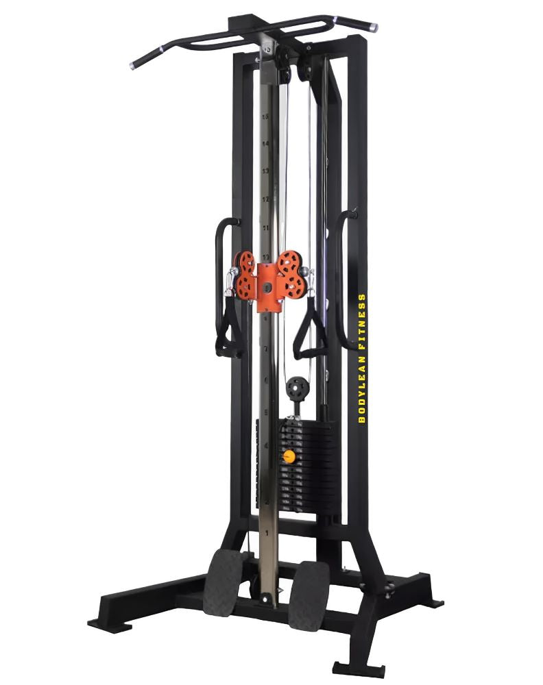 Single Cable Crossover and Chin Ups Gym Machine