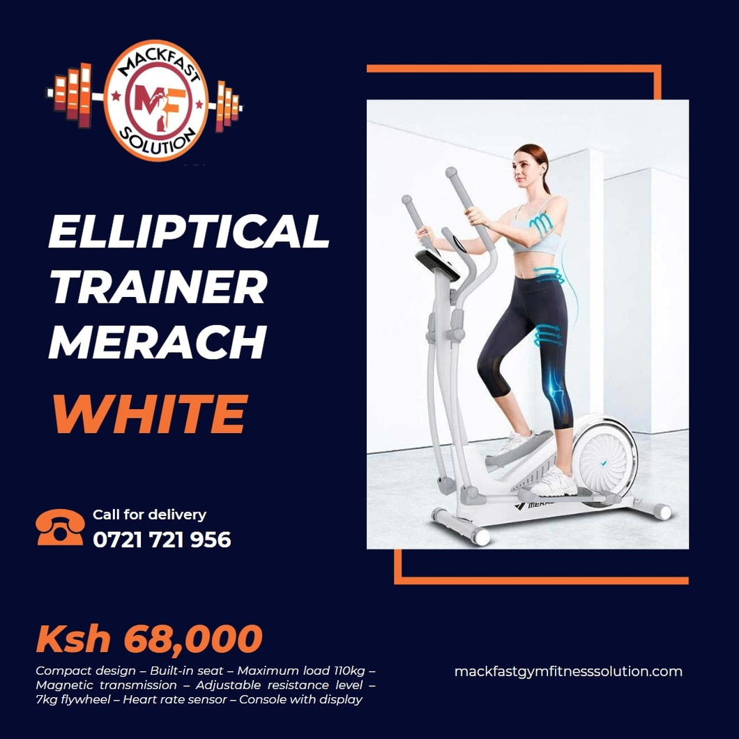 Elliptical Trainer Merach white